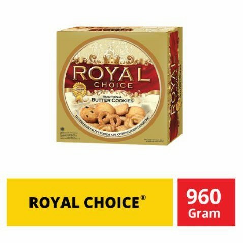 

TERBATAS Biskuit Royal Choice 960 Gr