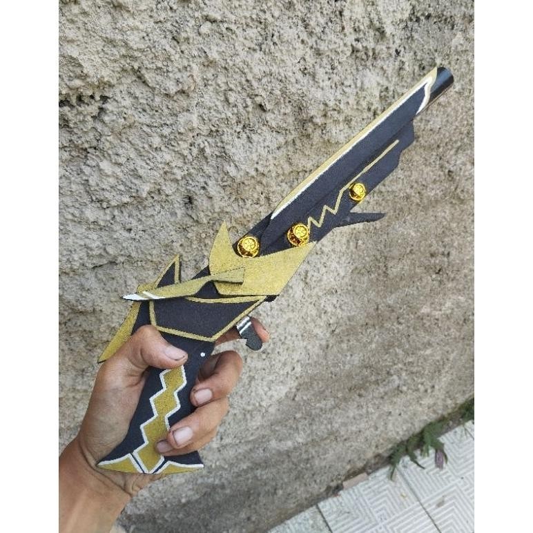 Murah Meriah Mainan Kayu Tebal Sg Golden Ff Fuz-611