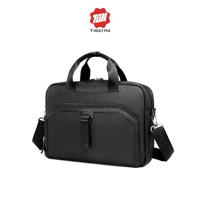 TIGERNU T-L5210 SHOULDER LAPTOP 13 INCH BAG - TAS LAPTOP - BLACK