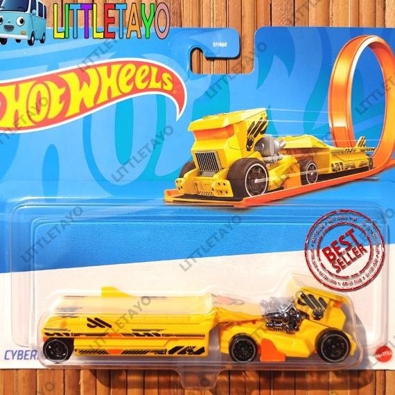 HOTWHEELS CYBERRIG TRACKING TRUCKS - TRUCK TRANSPORT TRAILER RIGS