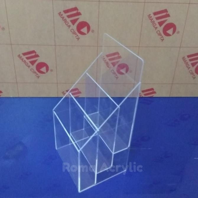 

Tempat brosur susun 10 x 21 / display brosur 3 susun