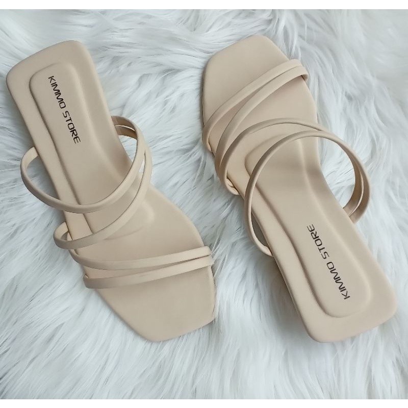 Flatshoes Kantor Formal // SANDAL WANITA HAK TAHU 3CM-AL25