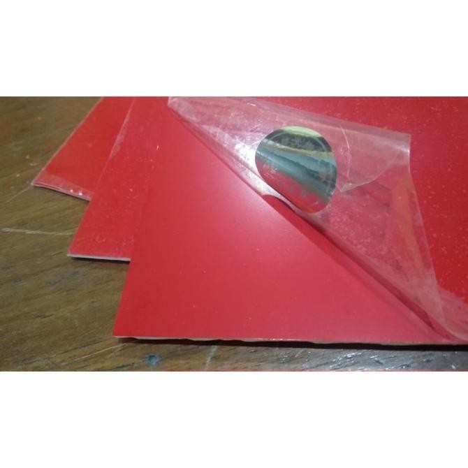 

Akrilik Acrylic 2warna / Gravoply 20x30 A4 cnc laser merah - putih