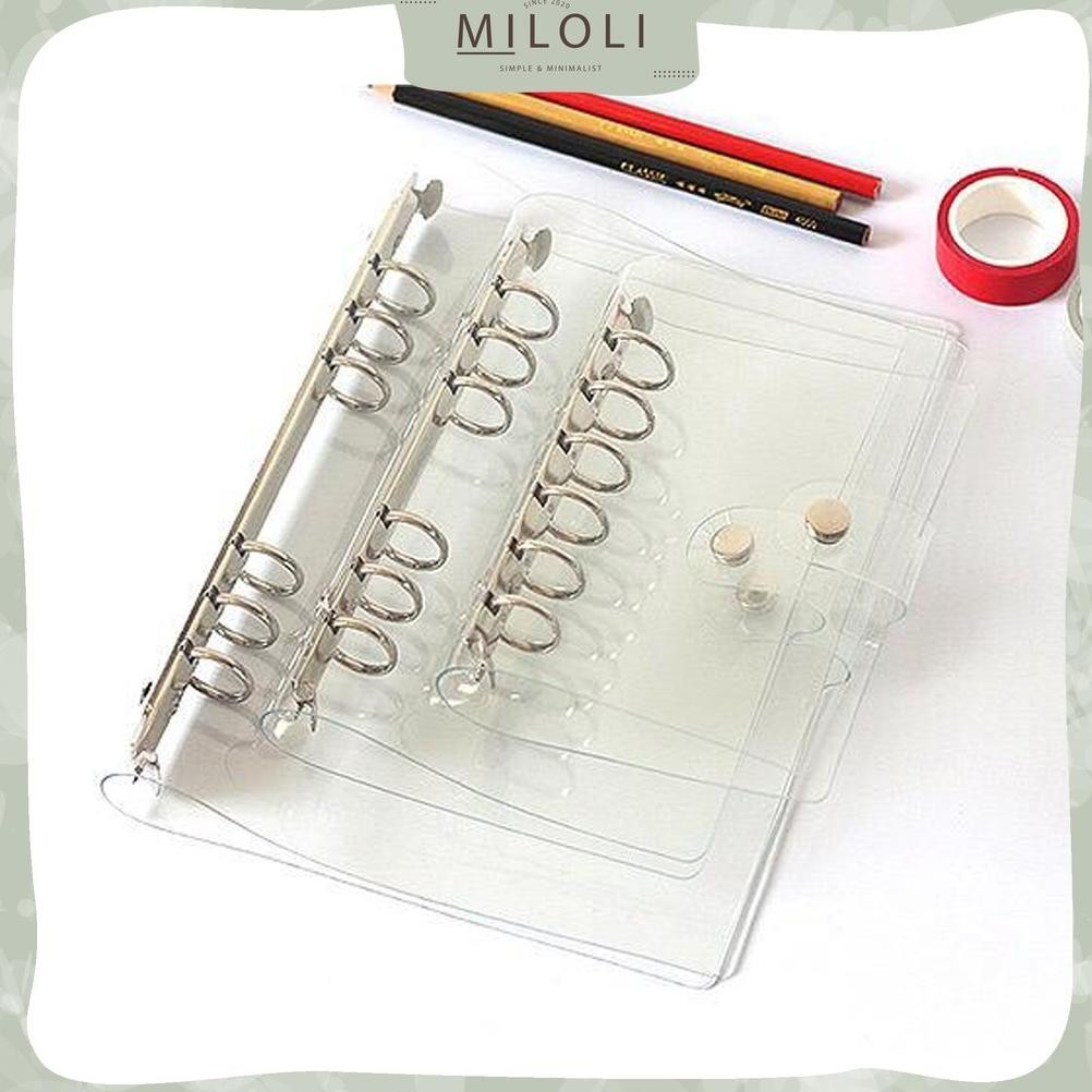 

Murah [Miloli] Binder A5 Binder A6 Transparan - E0007