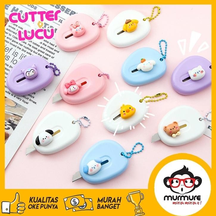

Sale Murmure.Id | Gantungan Pisau Cutter Mini Karakter Melody Kuromi