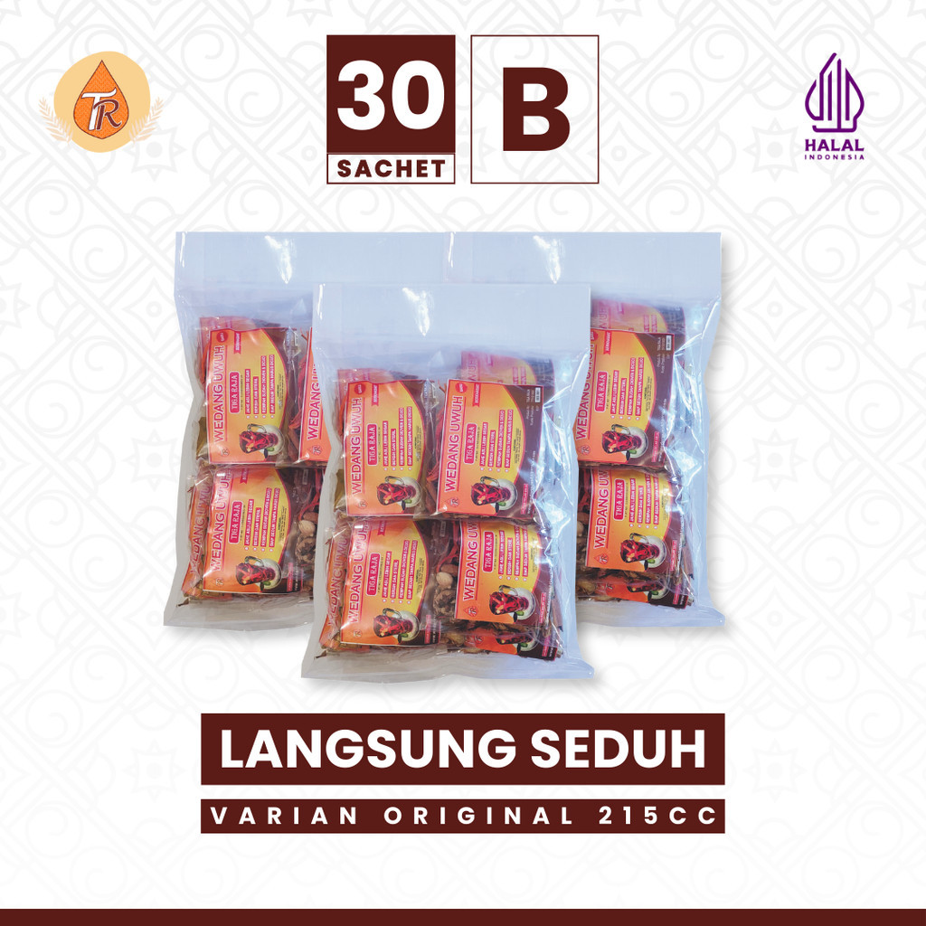 

Paket Sehat 1 Bulan Wedang Uwuh - 30 Saset (B)