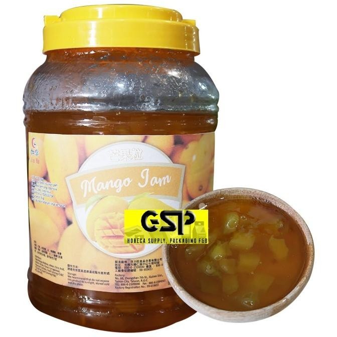 

Pulp Jam Mango Selai Filling Mangga Mangue Buah Asli Impor Taiwan