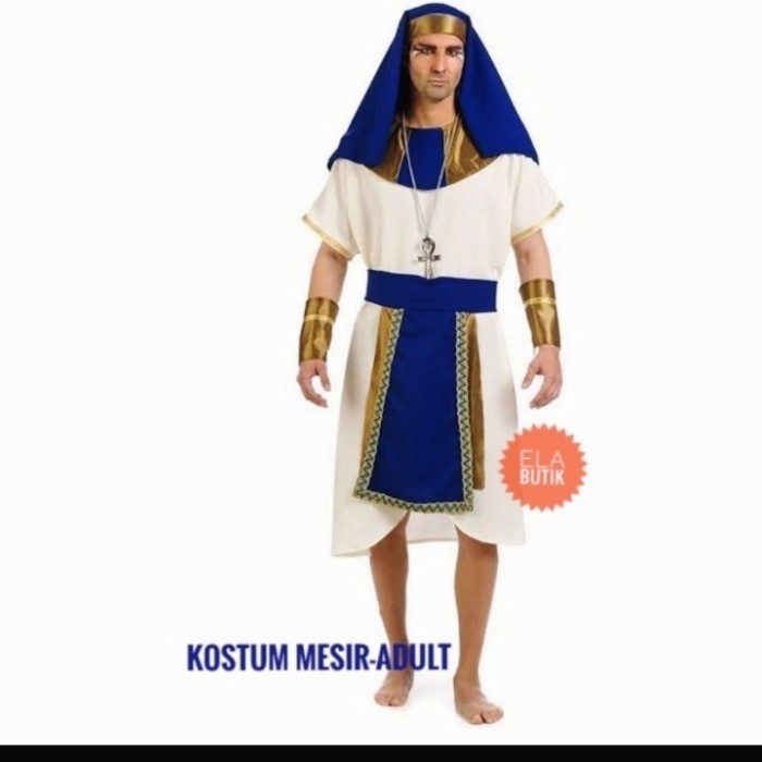 Kostum Mesir- Dewasa- Pharaoh- Kostum Internasional-Halloween