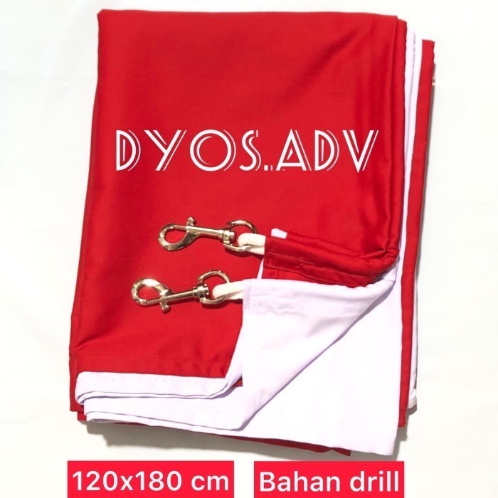 

Terlaris bendera merah putih bahan drill 120x180 SALE