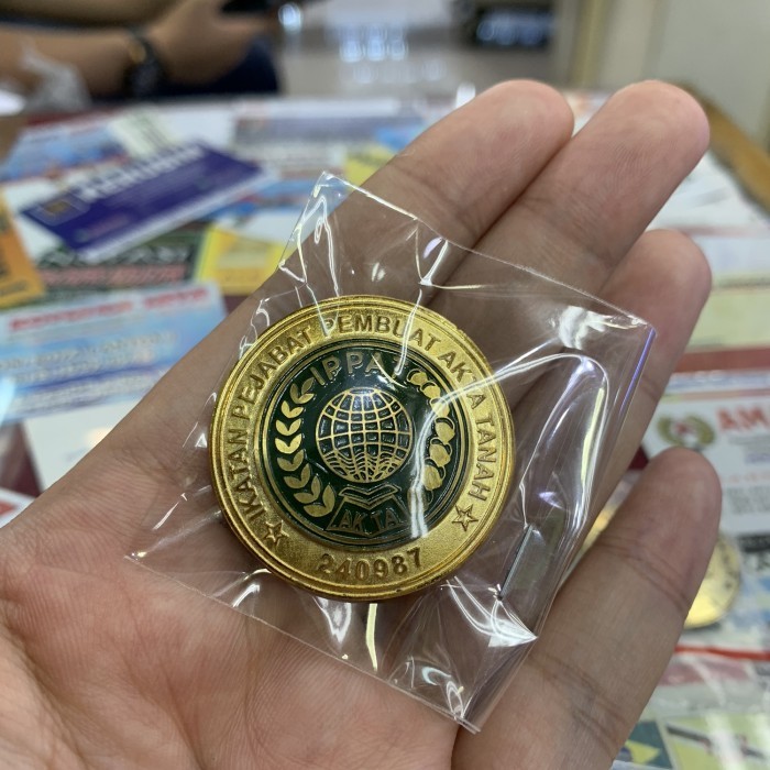 

Terlaris pin notaris ippat/ pin ppat / pin ikatan pejabat pembuat akta tanah SALE