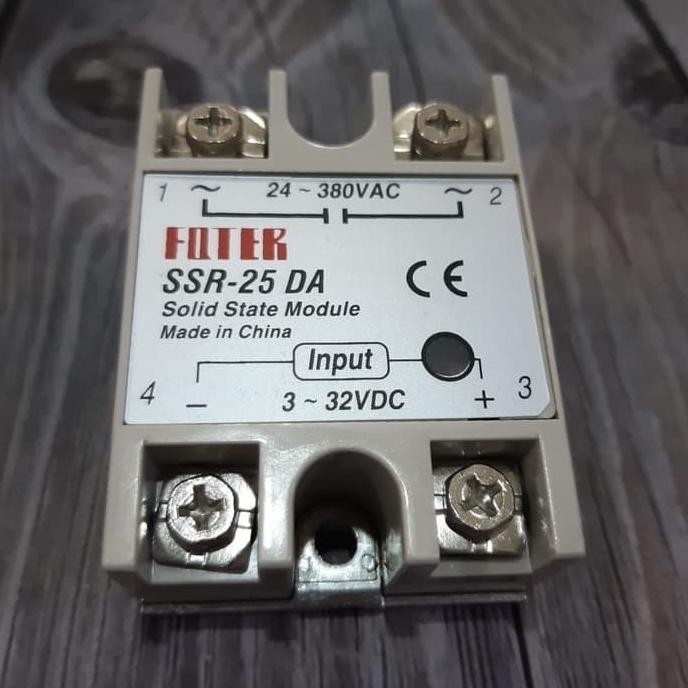 Ssr Solid State Relay 25A Fotek Ssr 25Da 25 Ampere 24 380V 220V Ac Terbatas