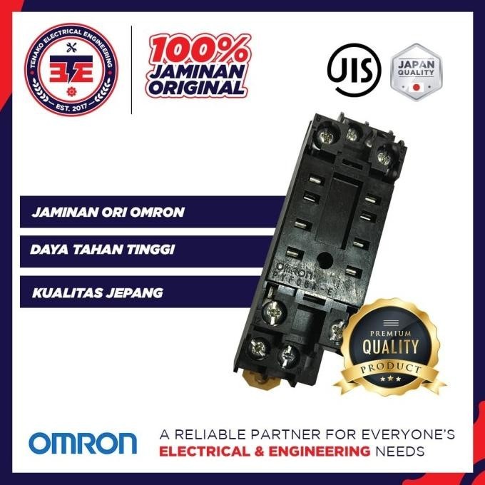 Socket Relay Omron 8 Kaki Pyf08A-E Ready Stock