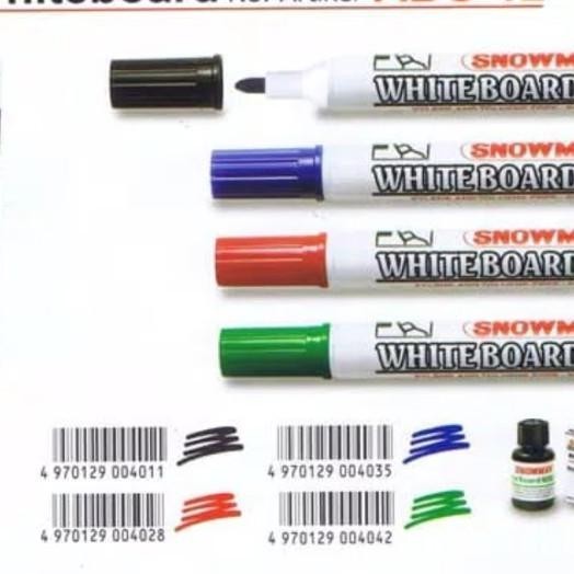 

Spidol / Marker Snowman White Board Abg-12