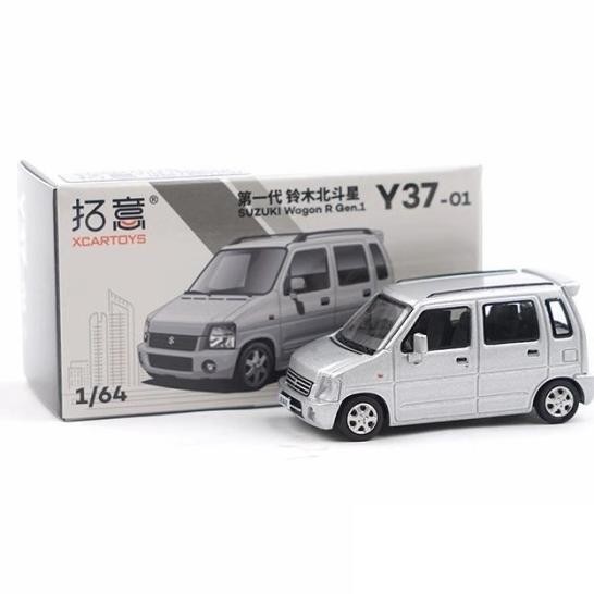 Y37-01 Xcartoys 1/64 Suzuki Wagon R Sier Karimun Diecast Mobil