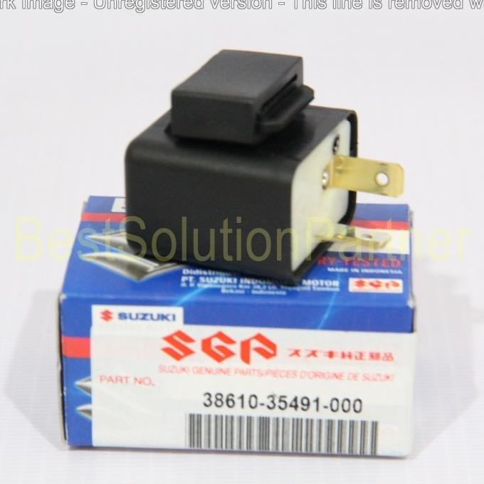 Relay Flaser Sen Suzuki Smash Shogun Satria Spin Nex 38610-35491-000 Gratis Ongkir