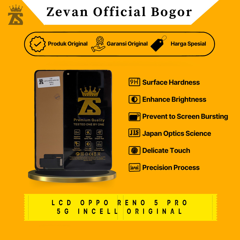 [ ORIGINAL ] LCD OPPO RENO 5 PRO 5G - UNIVERSAL ORIGINAL QUALITY ZEVAN