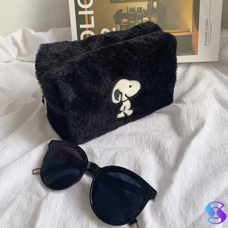 

Fbx-4 Tempat Pensil Mewah Snoopy / Tempat Pensil / Tas Kosmetik / Tas Penyimpanan-Suning Mall Terlaris