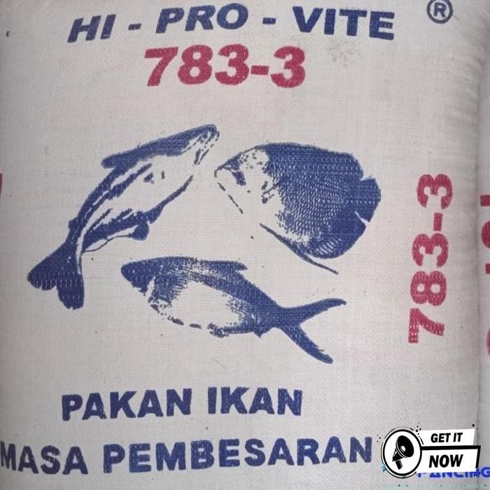 Hot Sale Pakan Ikan Air Tawar Hi-Pro-Vite 783-3 Pakan Ikan Masa Pembesaran Kema Bahan Bermutu