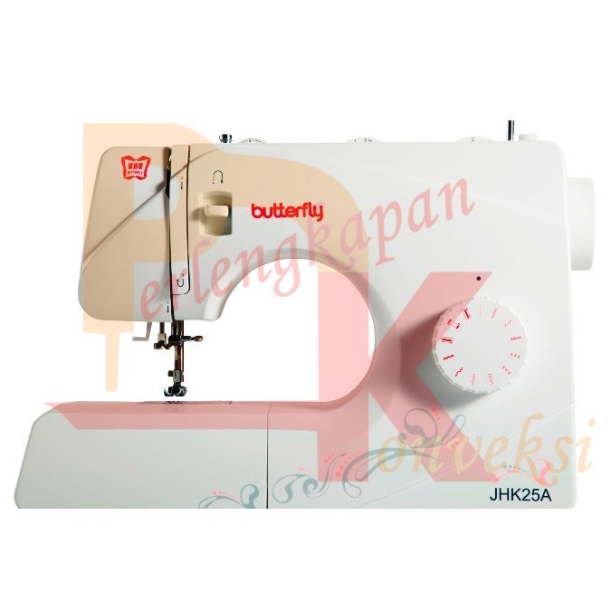 Mesin Jahit Portabel Butterfly Jhk25A