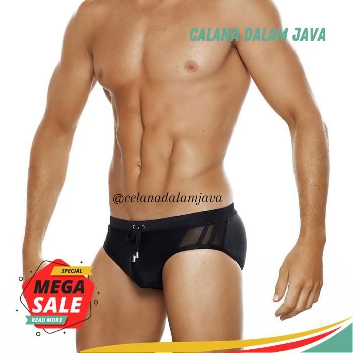 BRIEF SWIM BRIEF SEMI TRANSPARAN  / CELANA DALAM PRIA TERBARU DISKON GEDE 