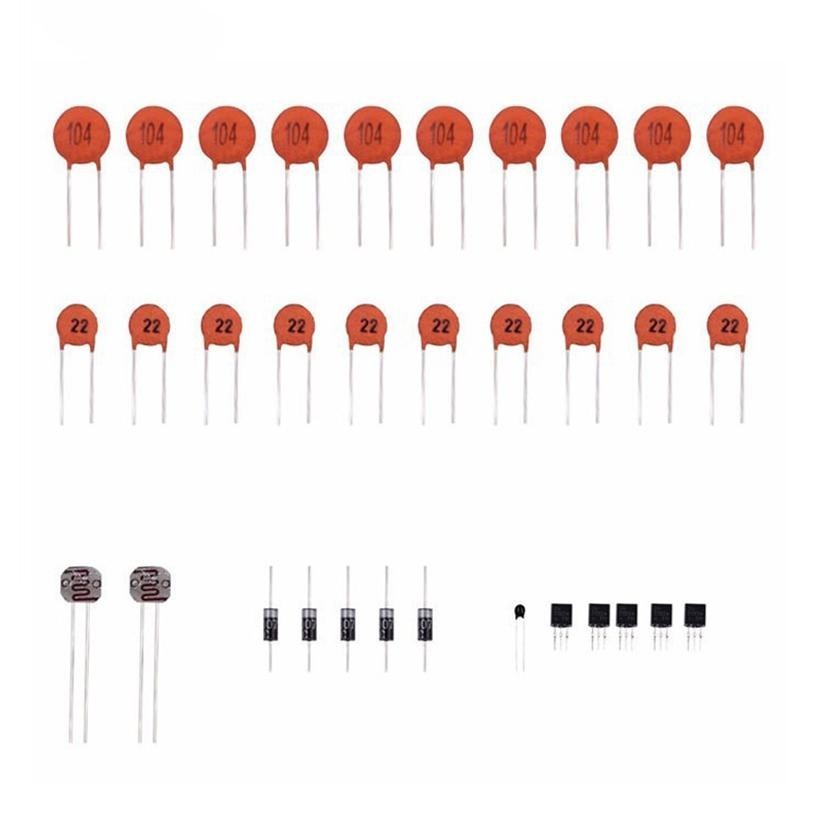 Gratis Ongkir 1 Set Kit Paket Elemen Arduino Uno R3 Untuk Pemula / R3 Arduino Kit Diy Dengan Kotak I