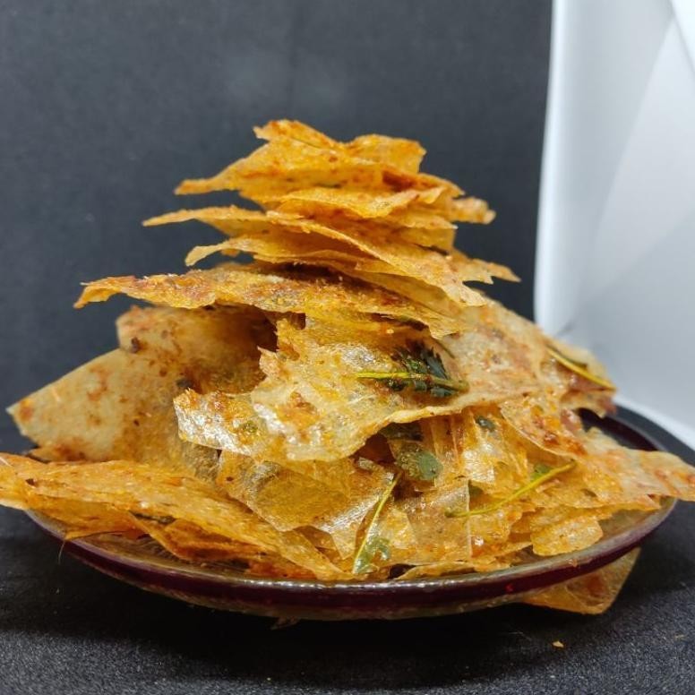 

BIG SALE COD Kripca / cemilan kekinian / kripik beling kemasan 100gr MURAH