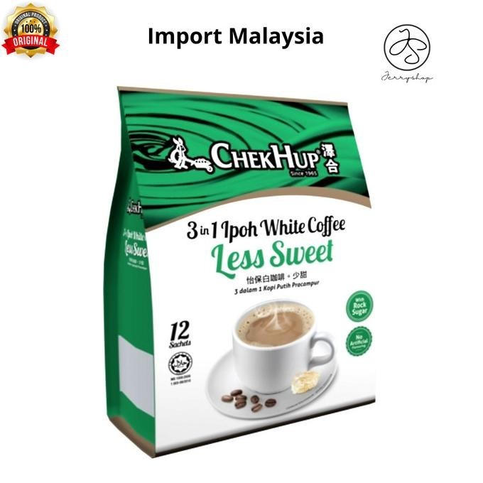 

Kopi Chek Hup 3 In 1 Ipoh White Coffee All Varian Import Malaysia