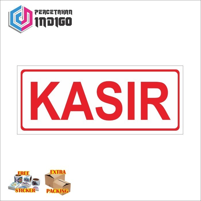 

Murah sign papan akrilik acrylic kasir Keren