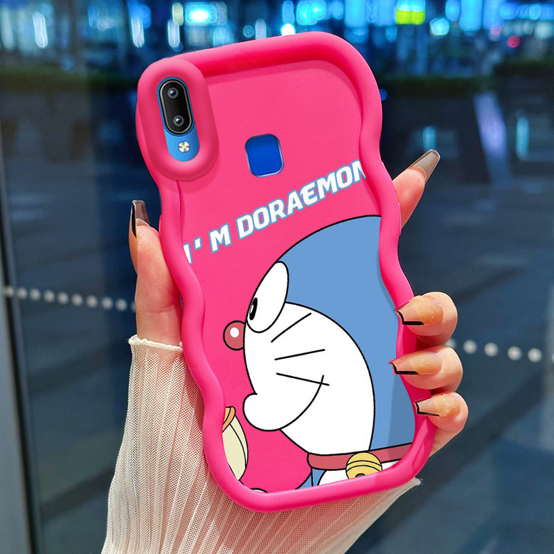 Casing Hp Untuk VIVO Y91 Y91i Y93 Y95 Y91C Y1s Y90 Case Kesing pinggiran gelombang Cesing Silikon Ka