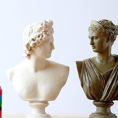 Goddess Sculpture / Pajangan Dekorasi Meja Rumah / Patung Dewa Yunani