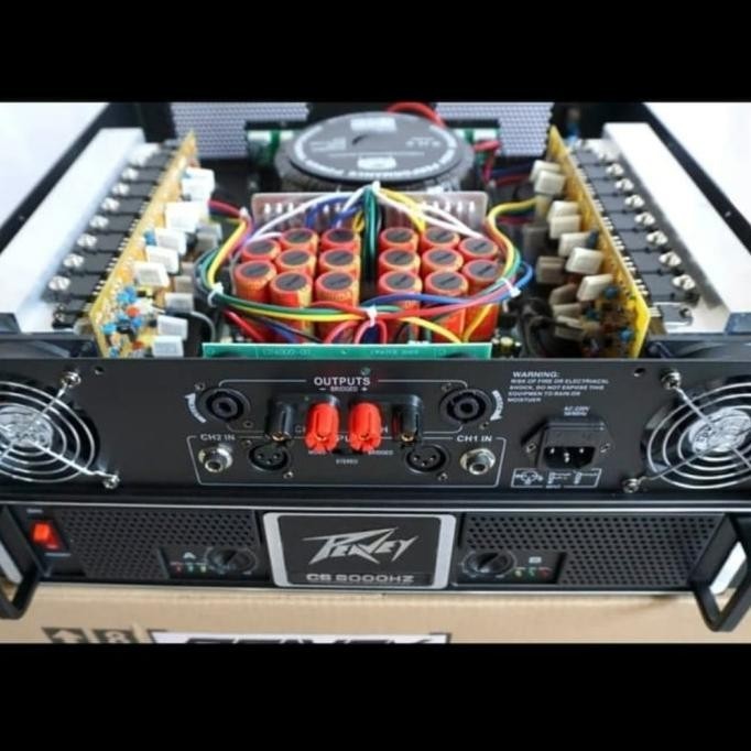 POWER AMPLIFIER PEAVEY CS 8000HZ/CS 8000 HZ/CS8000HZ MANTAP