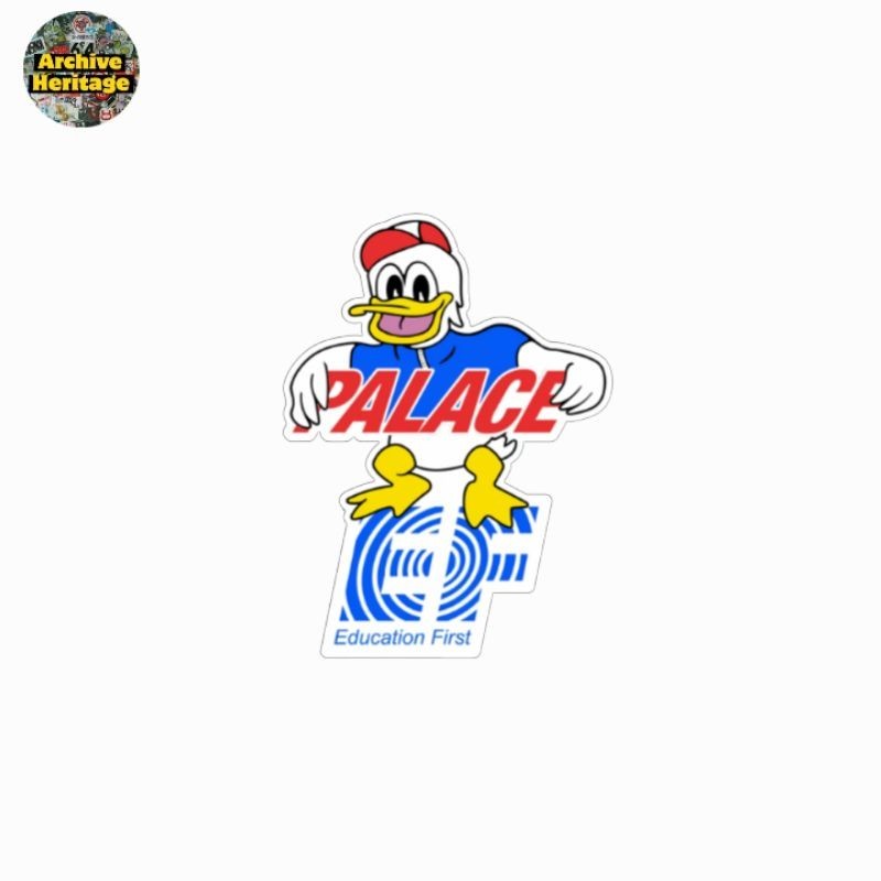 

sticker Rapha Palace Education First collaboration duck logo stiker