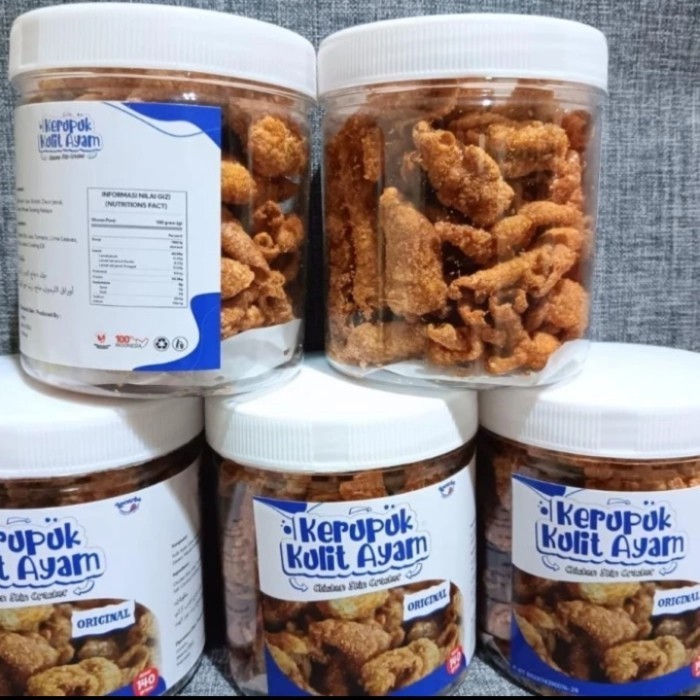 

Kerupuk Kulit Keto Food Indonesia Premium Cemilan Diet A9