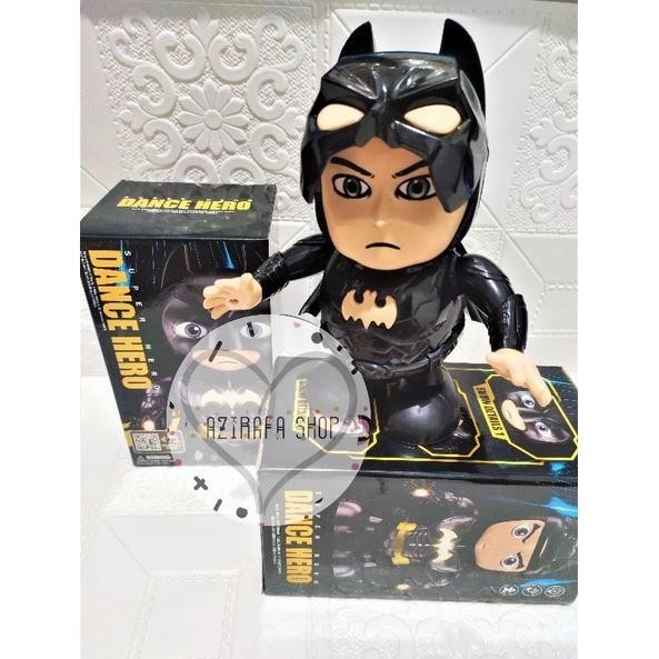 (DISKON) Mainan Anak Robot Dance BATMAN mainan robot super hero bisa goyang