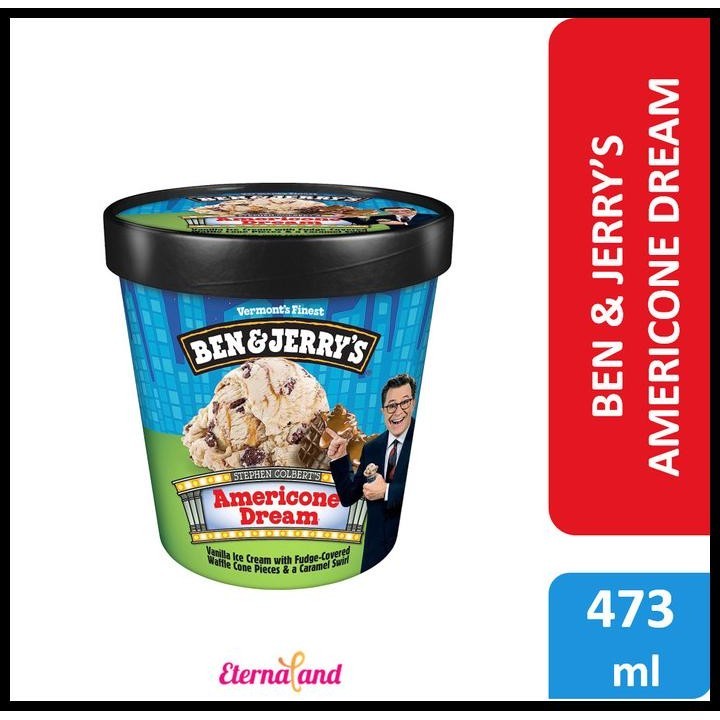

Ben & Jerry Americone Dream Ice Cream - Es Krim Ben N Jerry