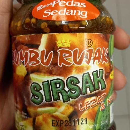 

Bumbu Rujak Sirsak Pedas Sedang 320Gr