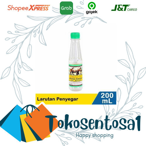 

LARUTAN BOTOL CAP BADAK 200ML / IKAT