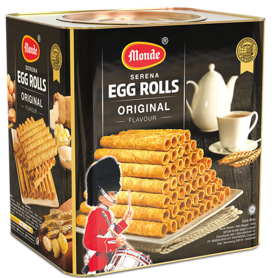 

OBRAL TERLARIS!!! MONDE SERENA EGG ROLL ORIGINAL 168 gram