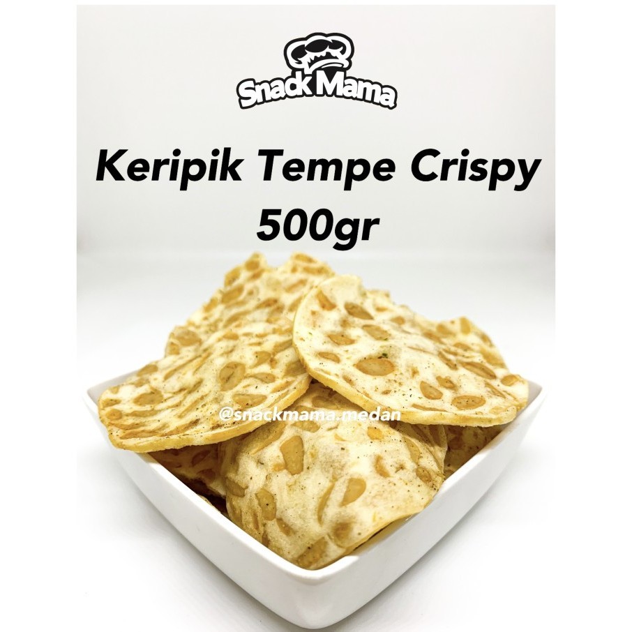 

BERKUALITAS [500GR] KERIPIK TEMPE CRISPY