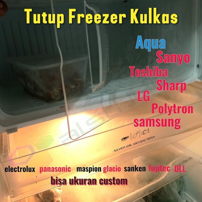 TUTUP FREEZER KULKAS SHARP_SANYO LIHAT DESKRIPSI