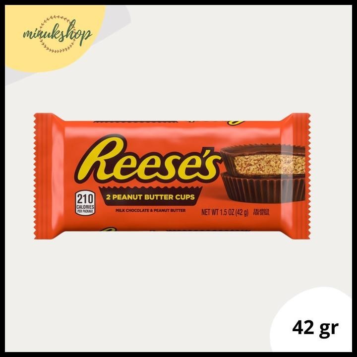 

Reeses Peanut Butter Cup Milk Chocolate 42 Gram
