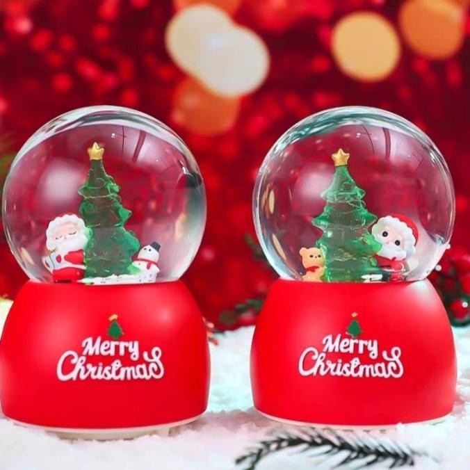 Kotak Musik / Snowball / Bola Salju Natal / Bola Crystal Sinterklas