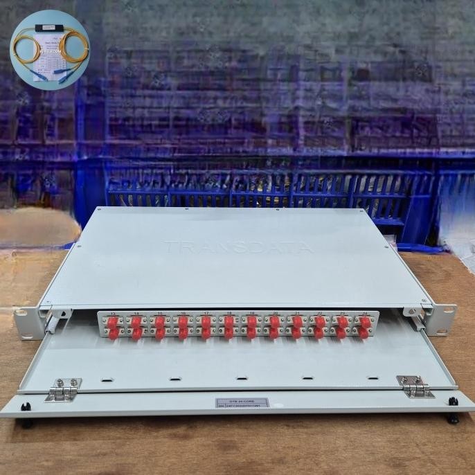 OTB 24 CORE FC TRANSDATA LENGKAP ADAPTER FC TANPA PIGTAIL 2807T