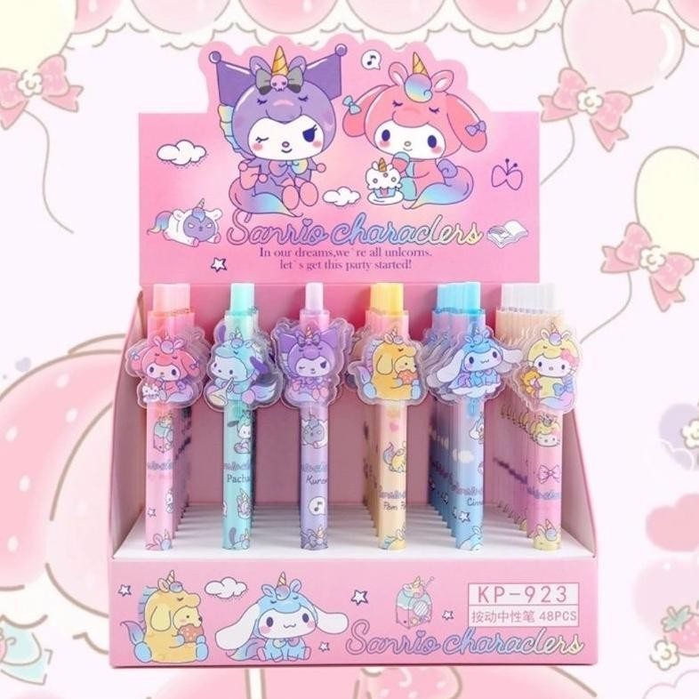 

ad-56 [ULTRATOYS] GROSIR BOLPEN KARAKTER SANRIO HARGA 1 BOKS Original