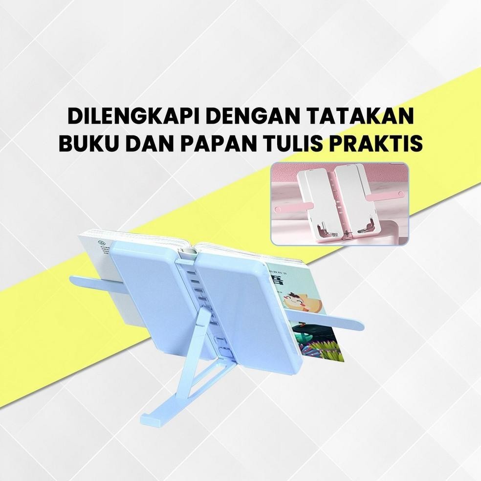 

UFO-2025 Tempat Pensil 2IN1 Multifungsi dengan Tatakan Buku dan Papan Tulis Praktis / Kotak Pensil Lipat Tempat Penyimpanan Alat Tulis Anak Sekolah / Pencil Case Book Holder Import Stockami A73 Hemat