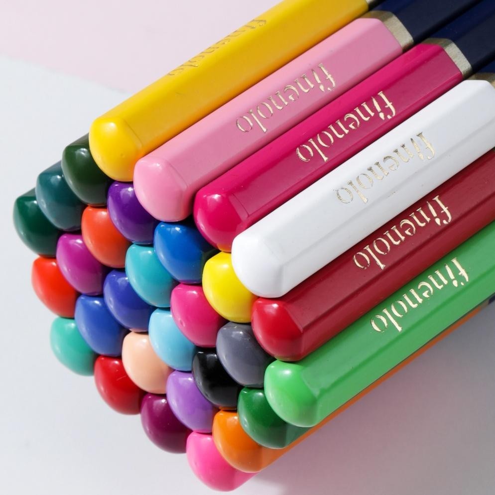 

fth- Deli Colored Pencil / Pensil Warna 24 36 48 72 Warna Lebih Panjang Teknologi Hybrid EC122 Hemat