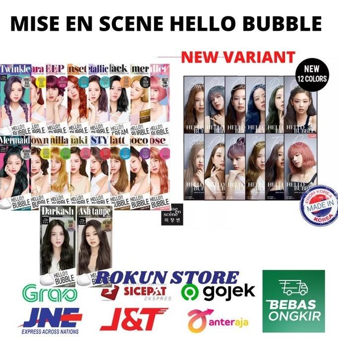 MISE EN SCENE Hello Bubble - Cat Rambut Bubble Ori 100%