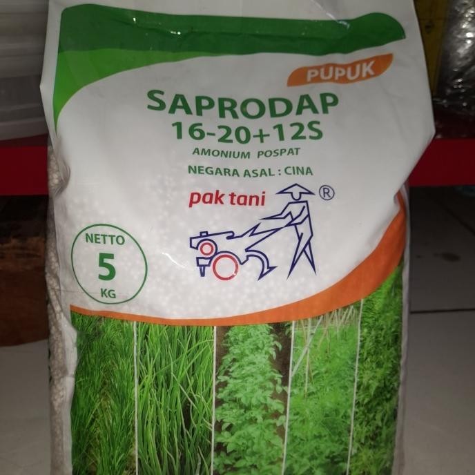 Saprodap pak tani pupuk nitrogen phosphate sulfur kemasan 5kg