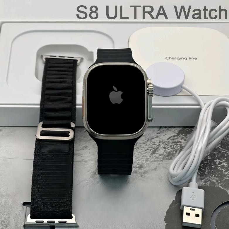 PROMO  100%Asli COD Smartwatch s9 ultra jam smartwatch wanita smartwatch pria 2.2" Amoled Full Touch