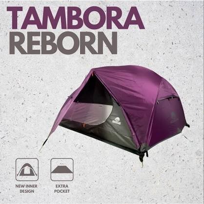 {DianShop} Tenda BigAdventure Tambora Series - Tenda 2P - Purple Reborn Murah
